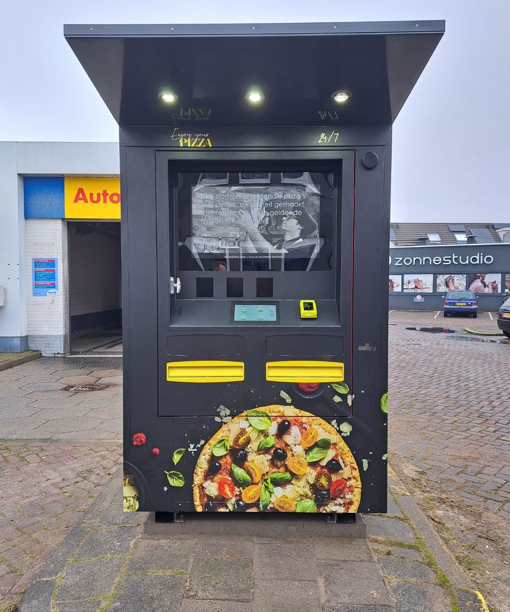 Resto'Clock Pizza Automaat Shell Eindhoven